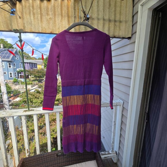 Never-worn Colorful Sweater Dress - Picture 6 of 6